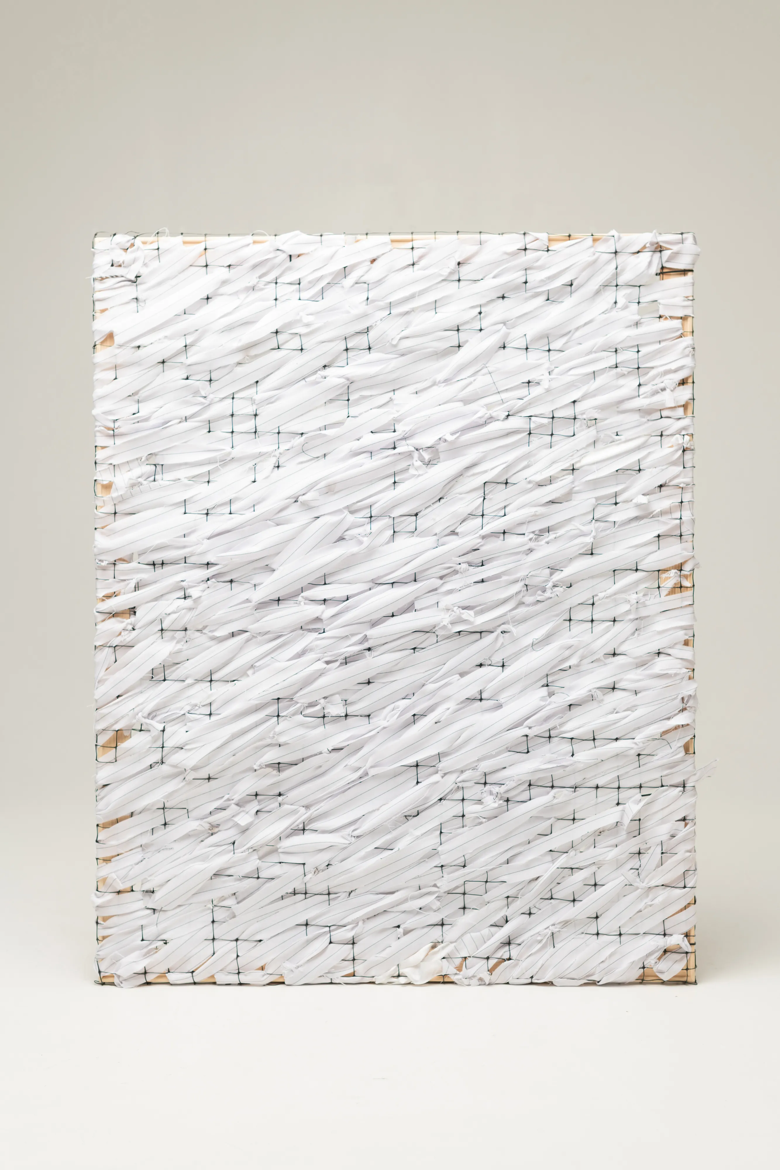 Зображення "New Inception" від David Kokhan, розмір: 100 x 80 cm, матеріали: textile, stretcher frame, mesh, framed, медіум: mixed-media, місто: Kyiv
